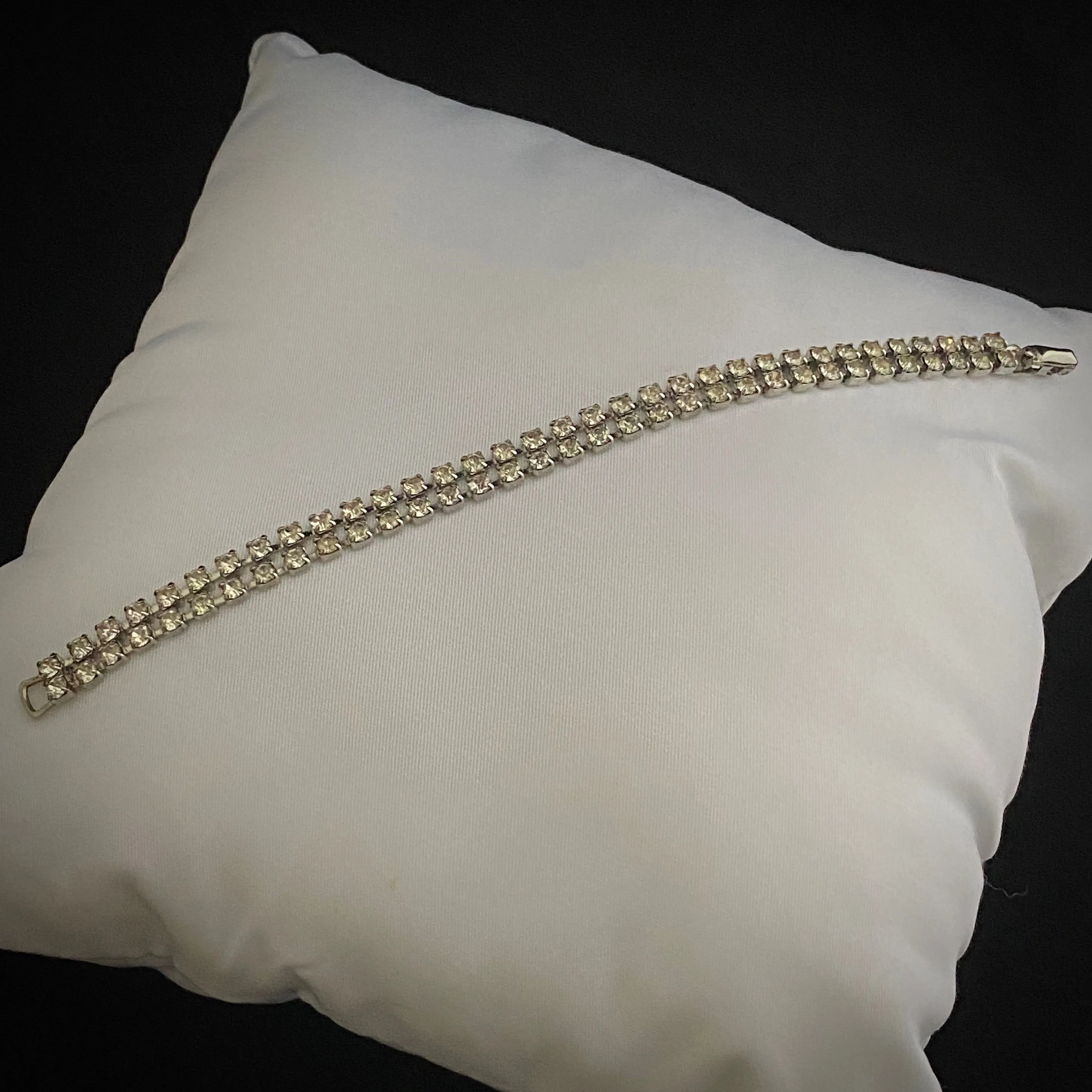 1950s Coro Rhinestone Bracelet
