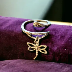 Dragonfly Wrap Ring