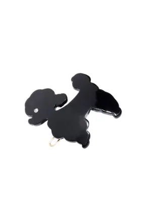 French Poodle Tige Boule Barrette