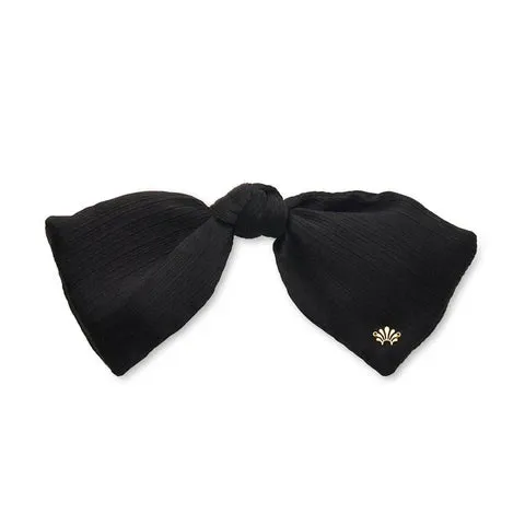 Jet Paloma Bow Barrette
