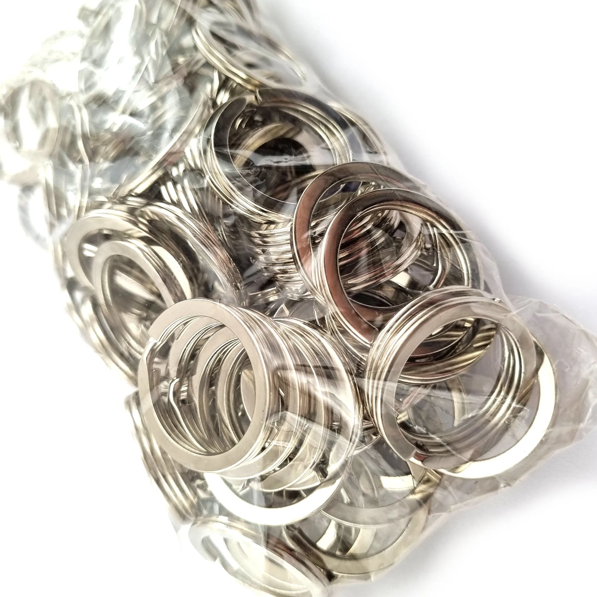 Key Ring - Flat - Nickel
