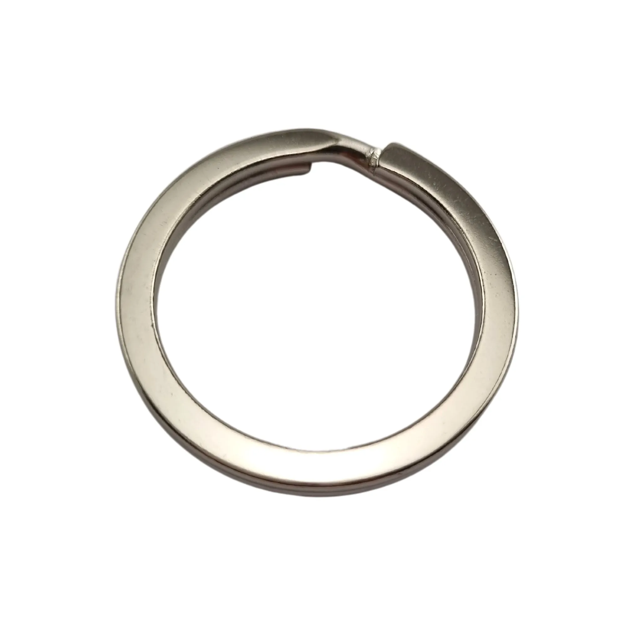 Key Ring - Flat - Nickel