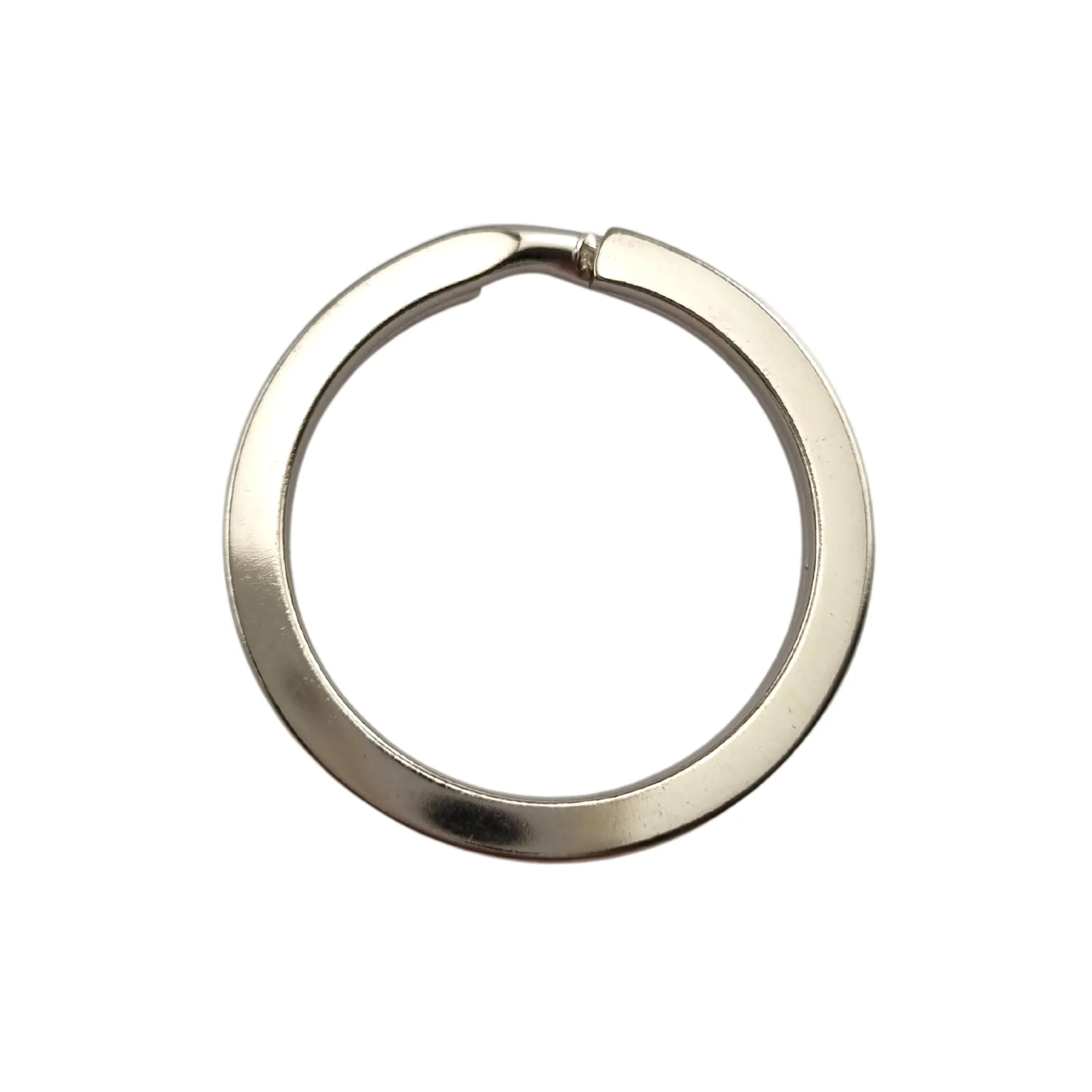 Key Ring - Flat - Nickel