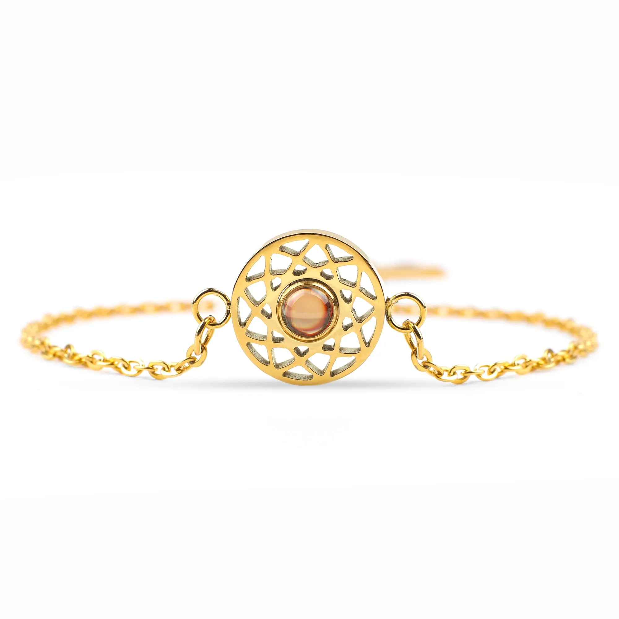Mandala Photo Bracelet