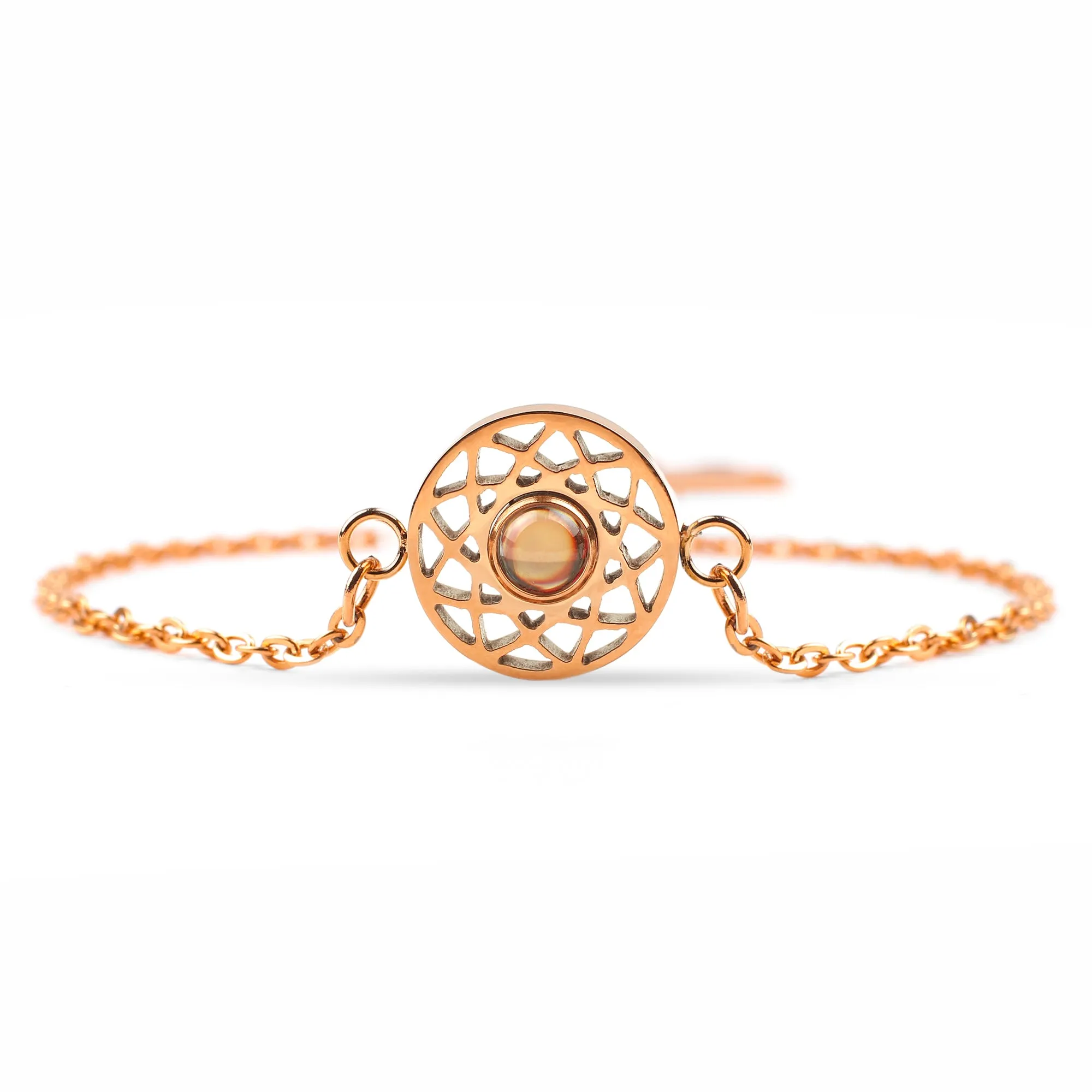 Mandala Photo Bracelet