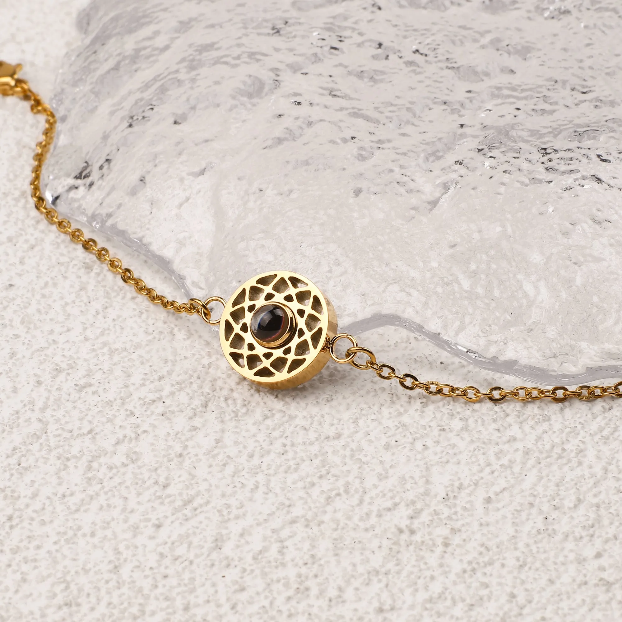 Mandala Photo Bracelet