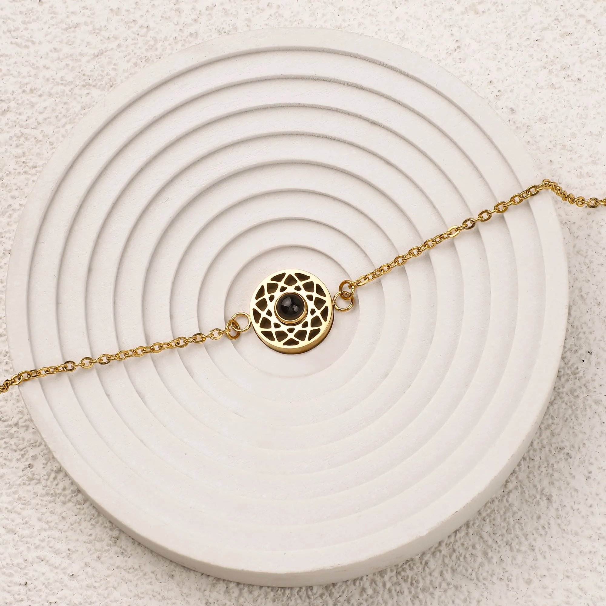Mandala Photo Bracelet
