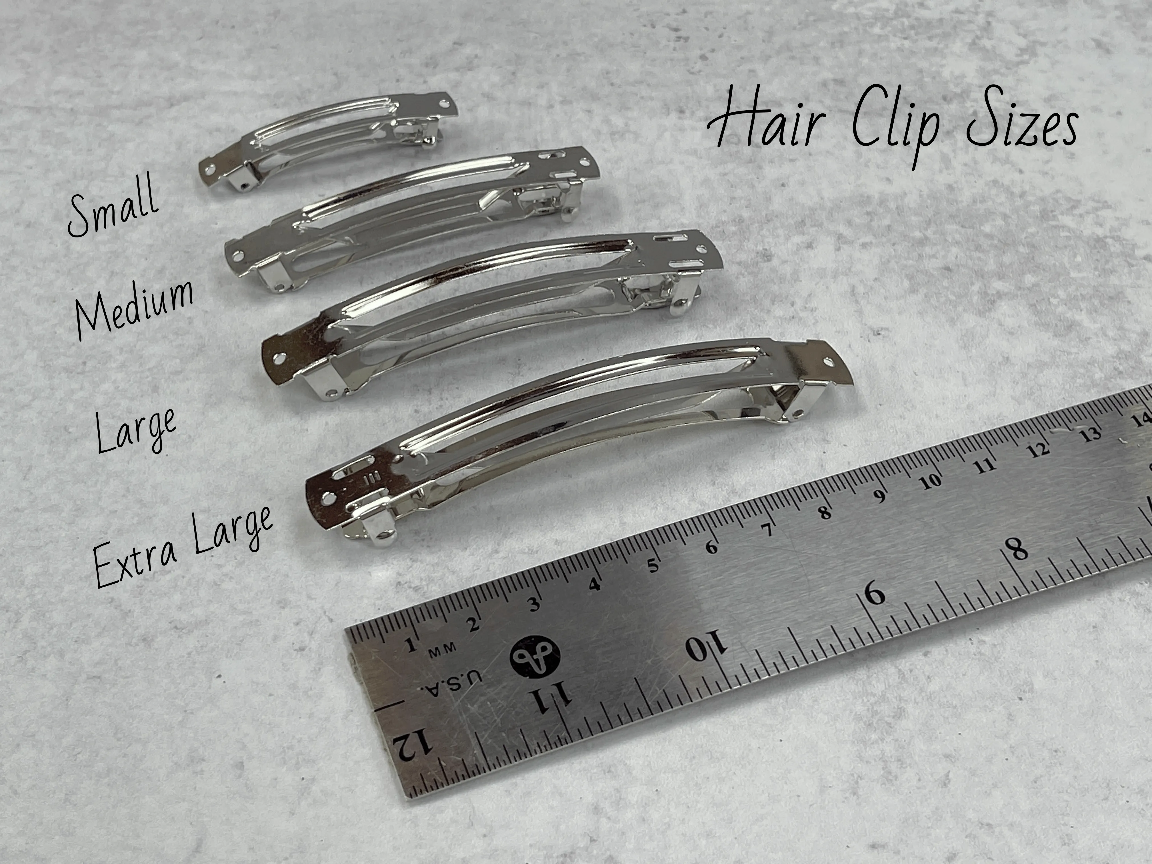 Medium Curly Maple Wooden Barrette, Fine Hair barrette