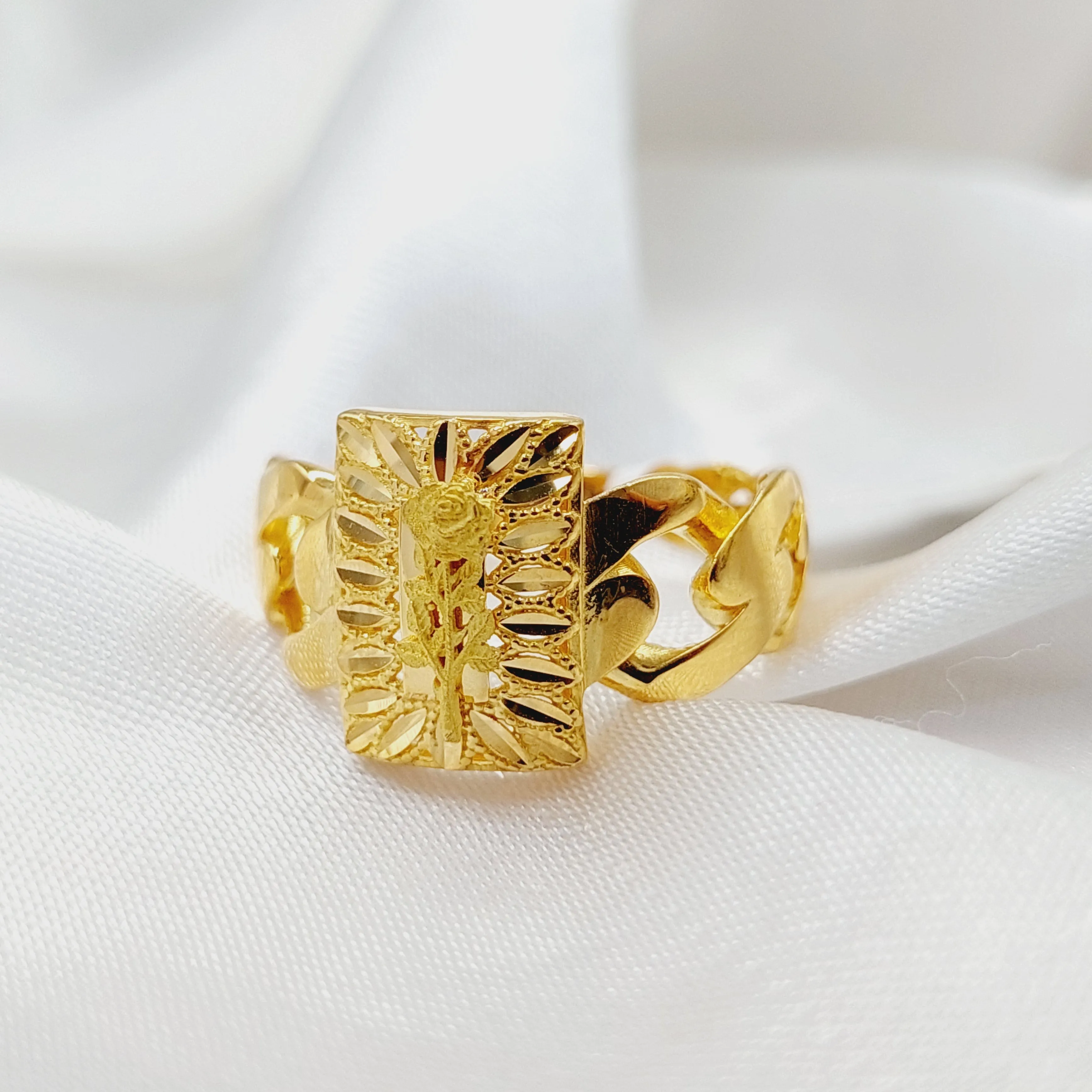 Ounce Cuban Links Ring
