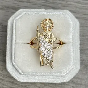 San Judas White Ring 013