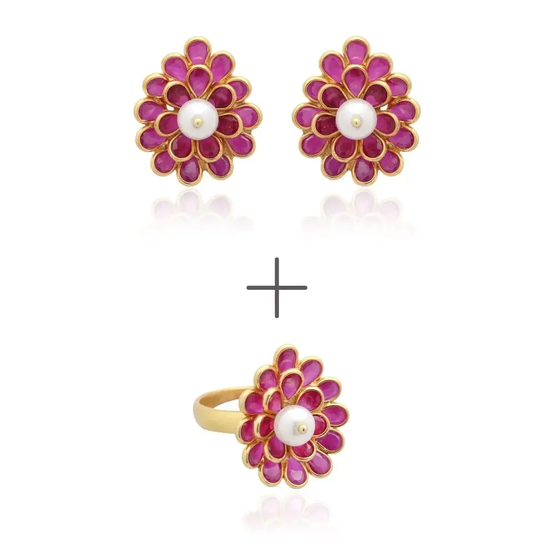 Secret Garden Blush Ring