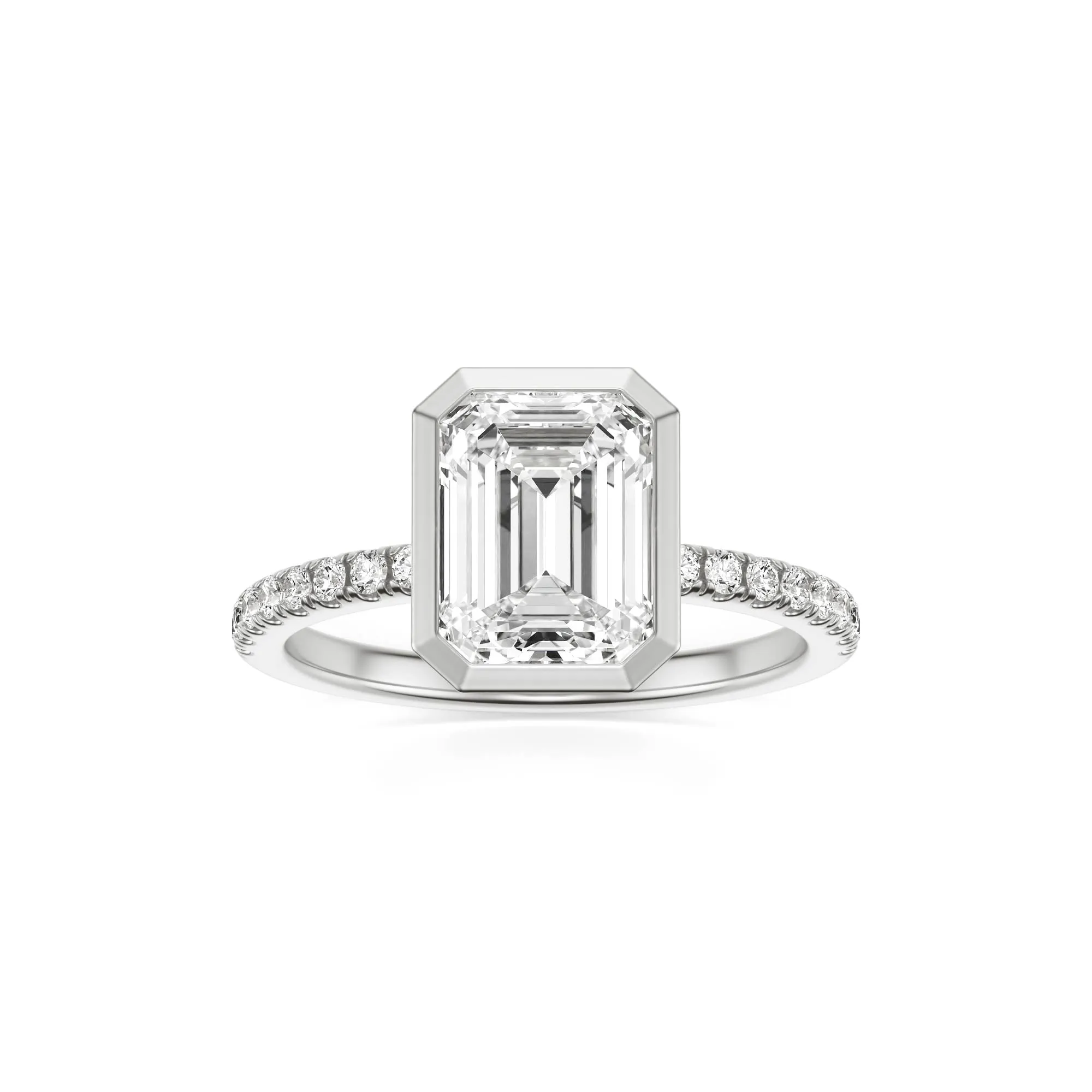 The Emerald Bezel Pavé