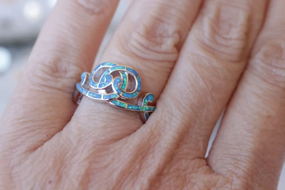 WHITE PROMISE RING