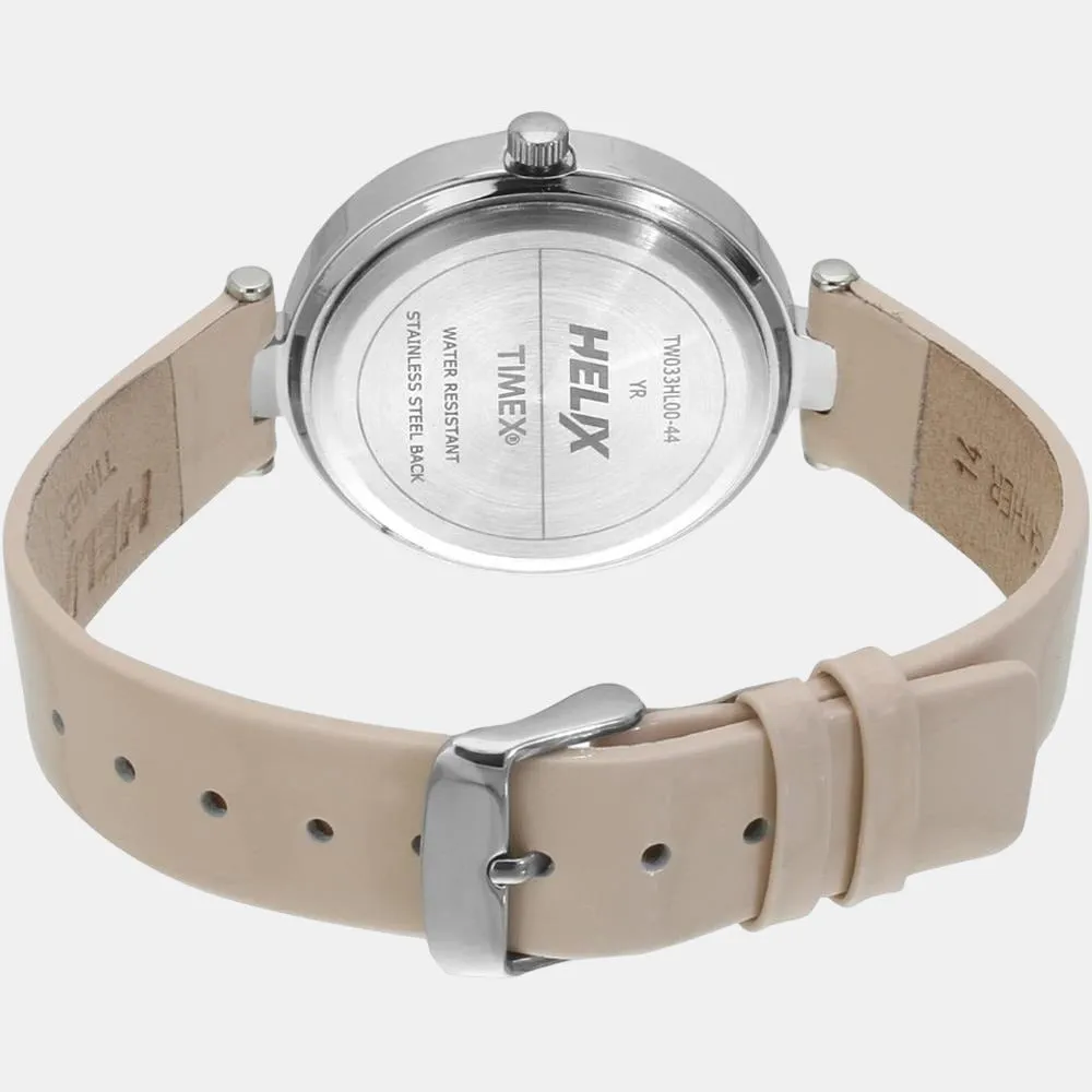 Women Analog Leather Watch TW033HL00