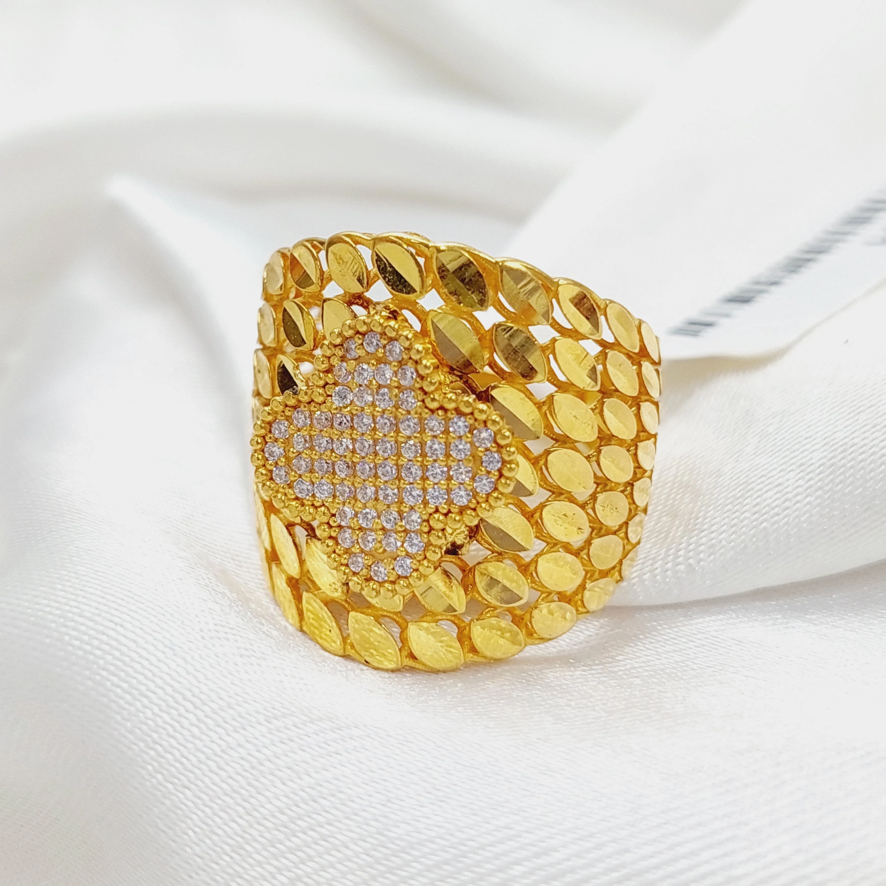 Zirconed Clover Ring